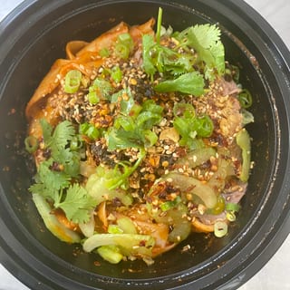 Szechuan Garlic Noodles